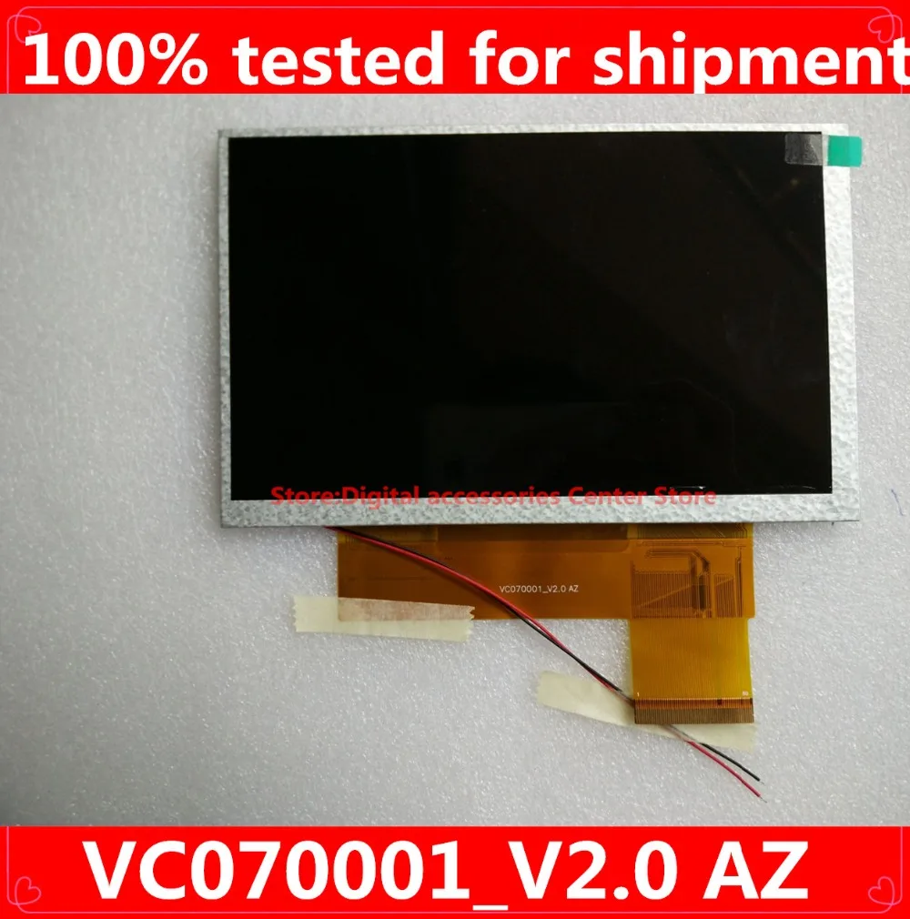 7-дюймовый планшет 60P TFT светодиодный ЖК-экран vc070001_ 2 0 20 сменный экран для