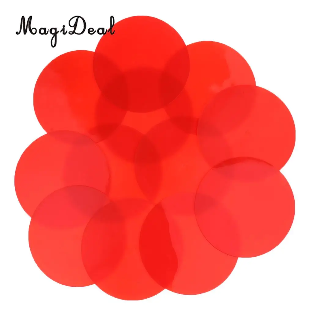 12 Pcs 9inch Colorful  PVC Spot Markers for Sports Drills and Training Team Sport Basketball Spot Markers Speed Agility Training