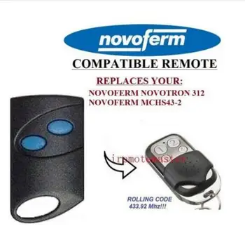 

NOVOFERM NOVOTRON 312,NOVOFERM MCHS43-2 433,92mhz repalcement garage door remote beautiful
