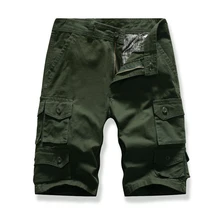 Мужские шорты Карго новые летние хлопковые повседневные мужские короткие штаны удобные Панталоны Cortos Hombre пляжные тренировочные брюки