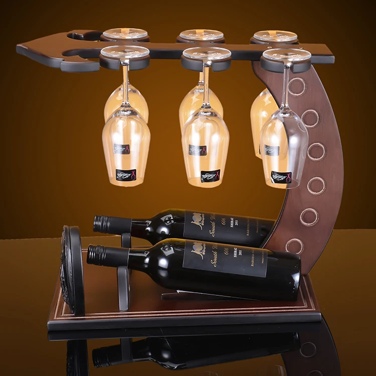 

6 Bottles Red Wine Rack Wine Bottle Holder Iron Metal Wine Holder Rack Barware Drinking Storage Organizer Display Gift