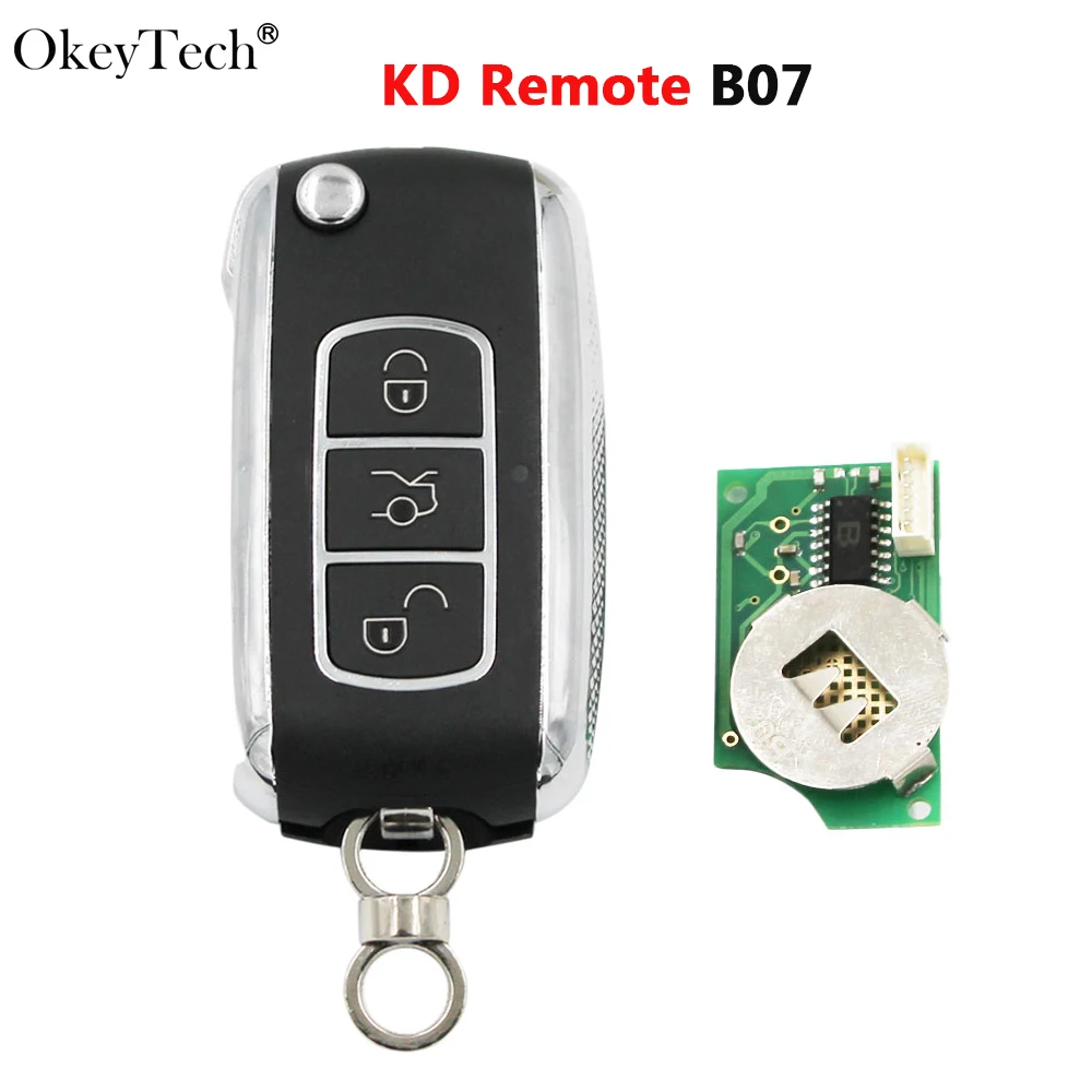 Okeytech Remote Control Smart Car Key Fob B Series BC Style 3 Buttons