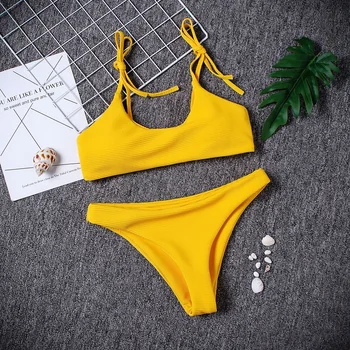 

2019 New Two Piece Swimsuit Biquini Womens Swim Wear Micro Bikini Sexy Bikini Bikinis Mujer Thong Push Up Swimming