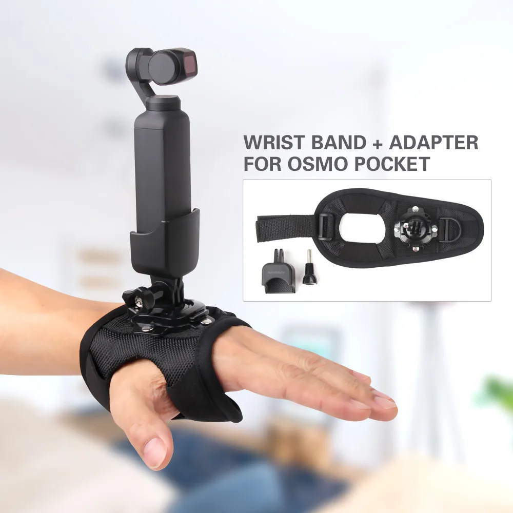 Wrist Band Belt and Supporting Adapter Hand Strap Accessories for DJI