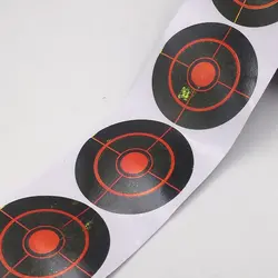 UK 250X/диаметр рулона 7,5 см Splatter Target Shoot тренировочные наклейки Набор