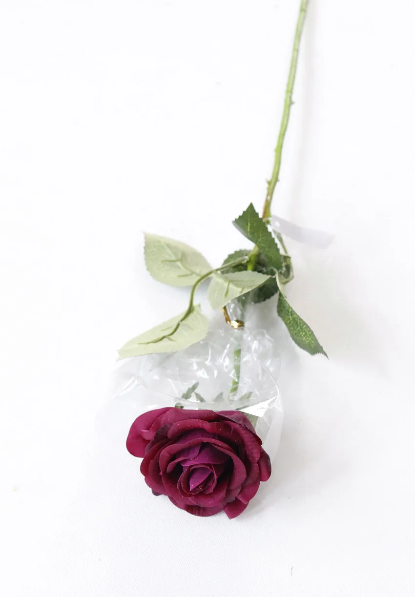 YO CHO 11 шт., настоящие розы, искусственные цветы, искусственная кожа, белый пион, розовый, свадебные цветы, вечерние, декоративные искусственные цветы для дома - Цвет: Grape-Purple