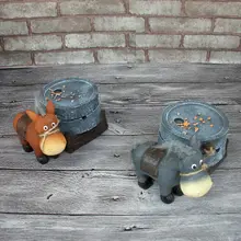 Donkey Cart шлифовальная пепельница, украшение для дома, Офисная фотография, подарок, милая пепельница, украшения