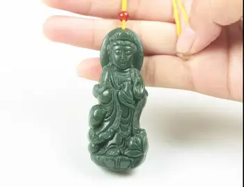 

Hetian jade guanyin
