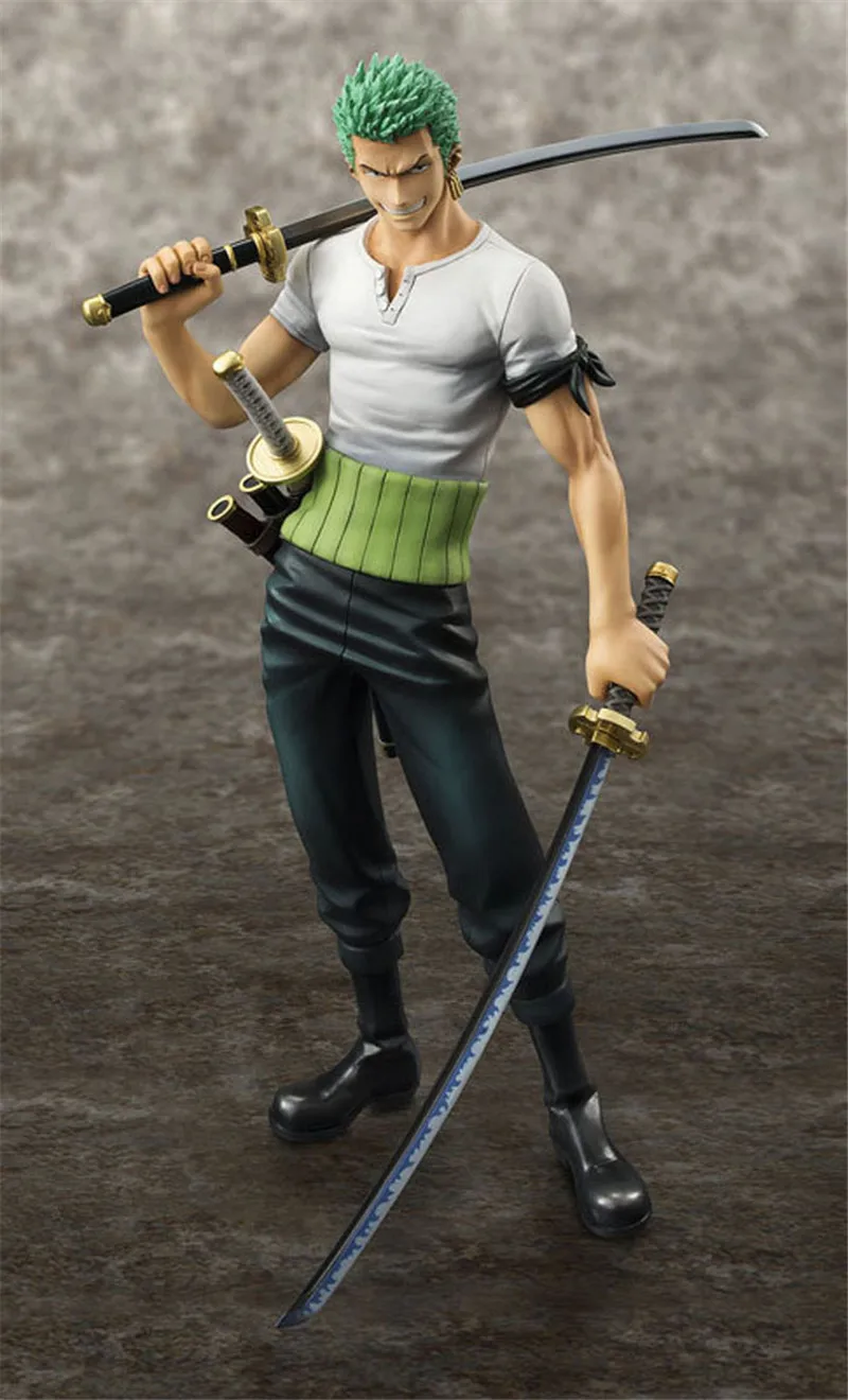 

action 21cm Anime One Piece Roronoa Zoro 10th Anniversary figure PVC 8" Collection Hobby Sales Doll Best Gift Cosplay Toy