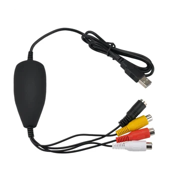 

Audio USB Video Grabber,VHS to DVD Converter Maker, 8MM,Video Camera TV to PC,Win10