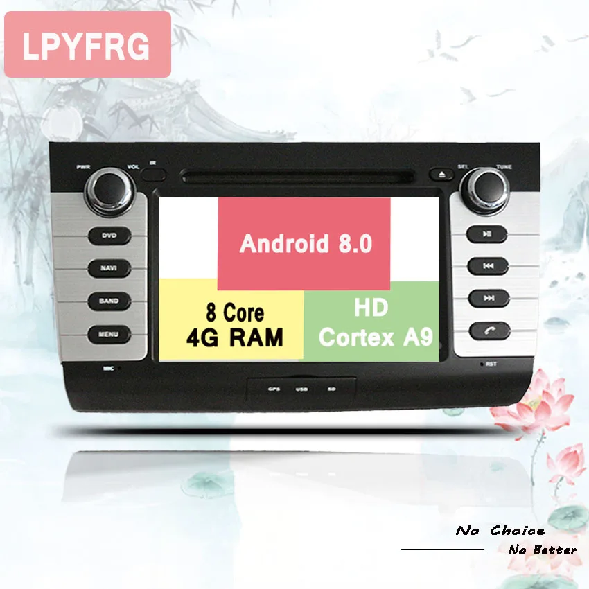 Excellent Android 9.0 Ram 4GB Rom 32GB CAR DVD PLAYER FOR suzuki swift 2004 2005 2006 2007 2008 2009 2010 bluetooth gps navi MAP Head unit 1