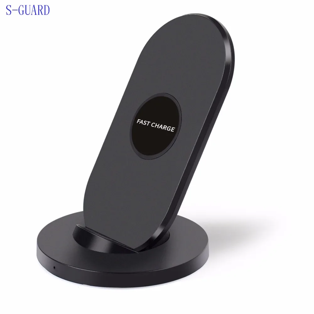 

S-GUARD A2 Qi Wireless Charger Fast Charge Pad Charging For SAMSUNG S8 S6 S6Edge+ Plus S7 S7Edge Note5/8 Iphone X iphone 8 8plus