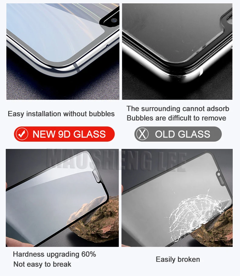 Новое 9D закаленное стекло для huawei honor 9X Pro защита экрана полное покрытие стекло для huawei honor 9X стеклянная защитная пленка