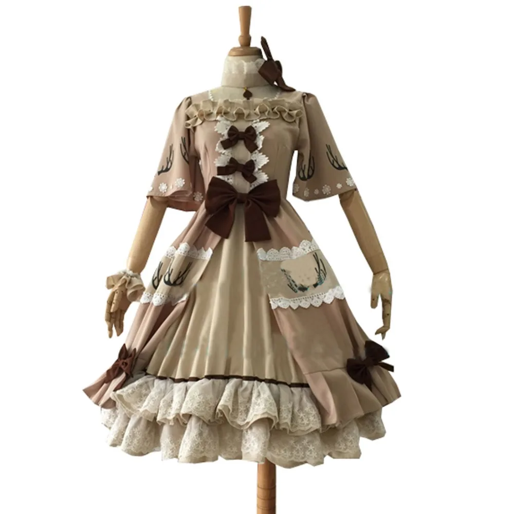 

2018 New Style Axis Powers Hetalia Cosplay Costume Anime APH Monaco Cosplay Dress
