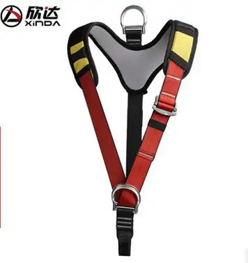 

Professional Ascending Decive Shoulder Girdles Adjustable Chest Safety Belt Harnesses Rock Climb Safety Protection