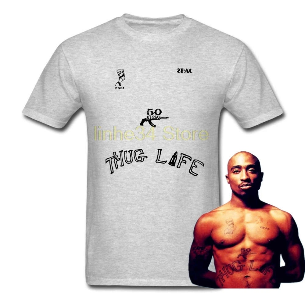 2PAC CHEST TATS T Shirt Men And men Rock T Shirts Big sizeS XXXL|T-Shirts| - AliExpress