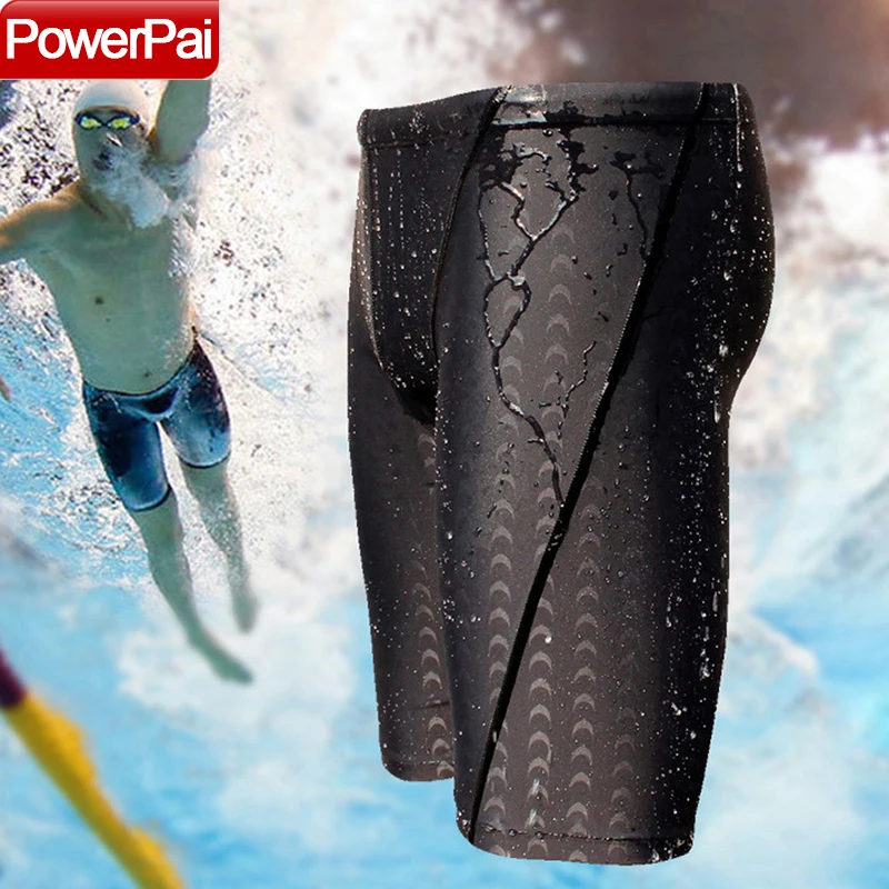 Бренд Sharkskin профессиональные мужские шорты для плавания водонепроницаемые