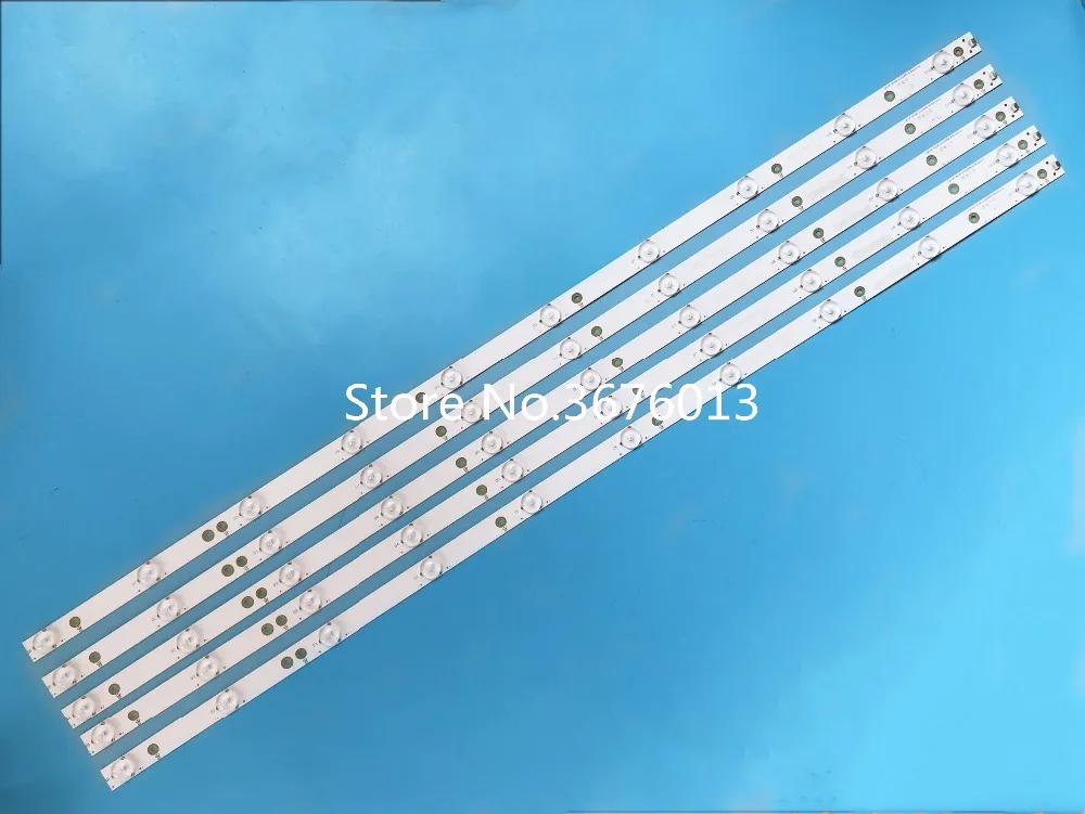 

LED backlight bar for AOC 43Inch Haier 43CH6000 original light strip LB-PF3528-GJD2P5C435X10-B screen TPT430H3