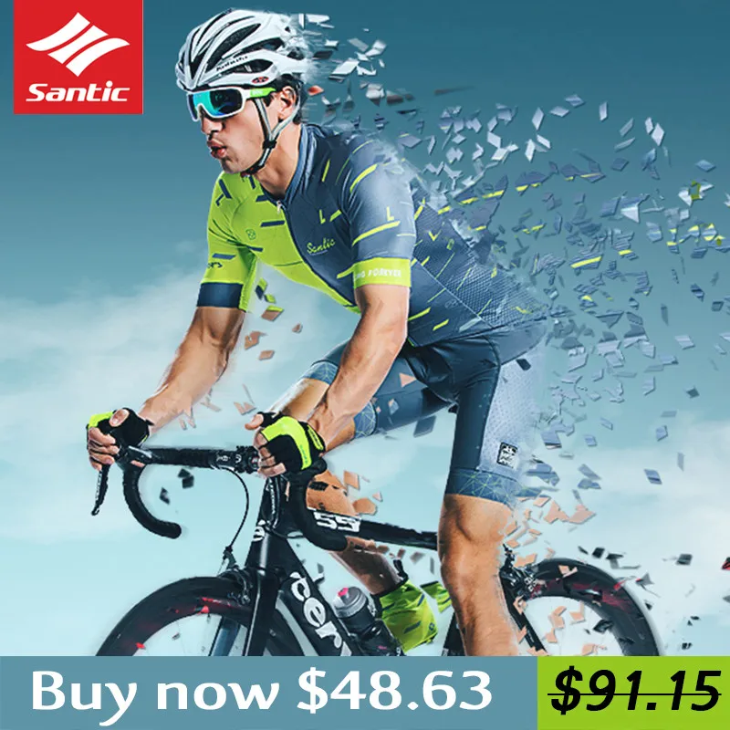 2018 Santic Zomer Fietsen Kleding Set Jersey Kleding Fietsen Broek Mannen Mtb Fiets Jersey Pro Team Maillot Downhill Fiets 2018 Santic Zomer Fietsen Kleding Set Jersey Kleding Fietsen Broek Mannen Mtb Fiets Jersey Pro Team Maillot Downhill Fiets