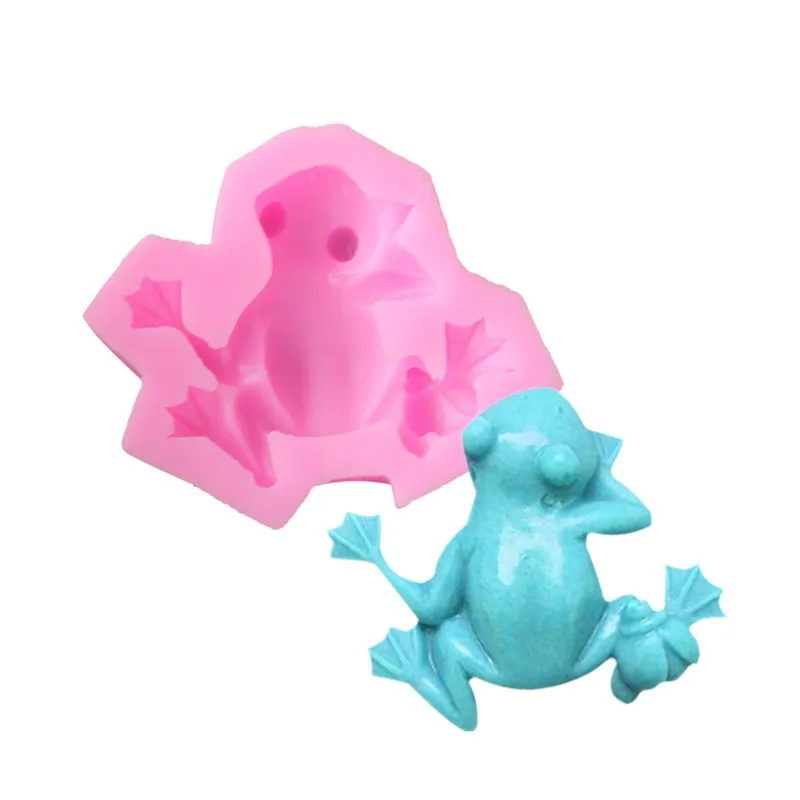 

Frog Cake Mold Silicone Baking Tools Pudding Dessert Mold Chocolate Soap Mold L053