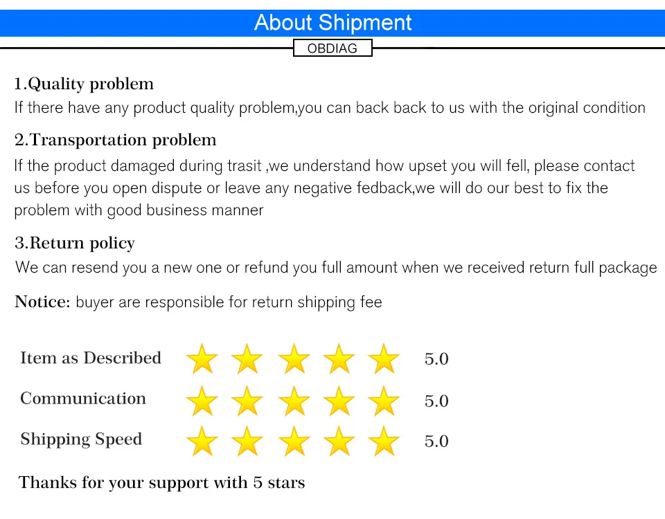 shipping term