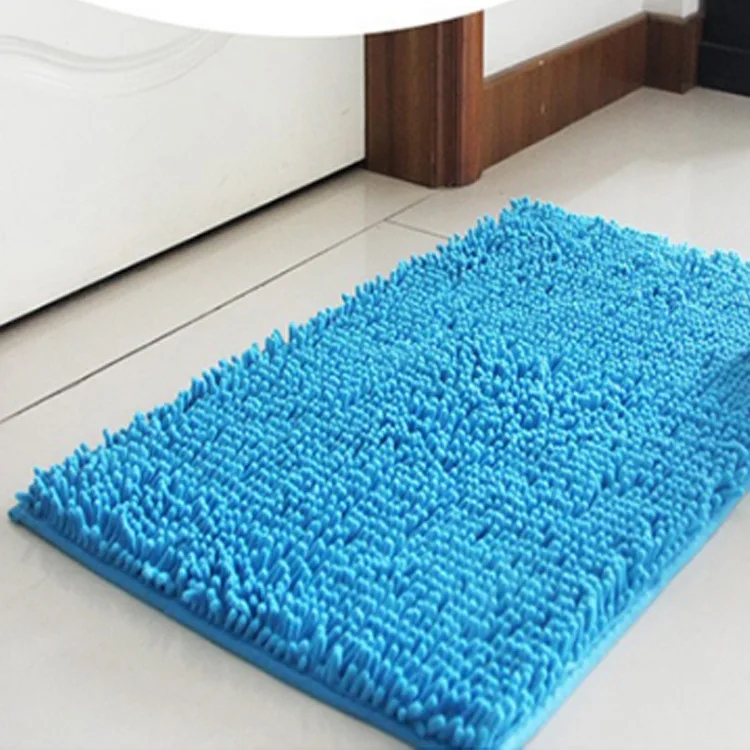 

Chenille bedroom mattress living room carpet Chenille non-skid mattress carpet bathroom rugs and mat set Door carpet