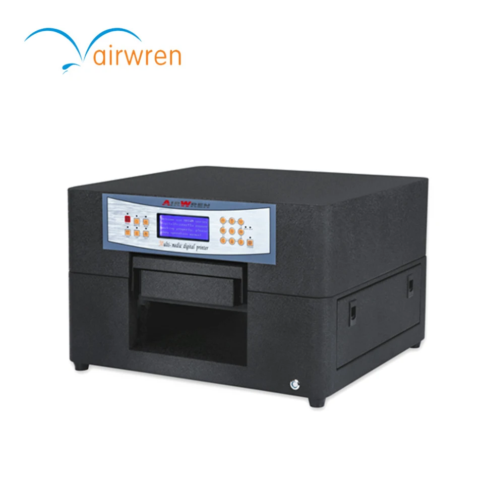 

PVC Card Printing Machine A4 Print Size Flatbed Inkjet UV Printer