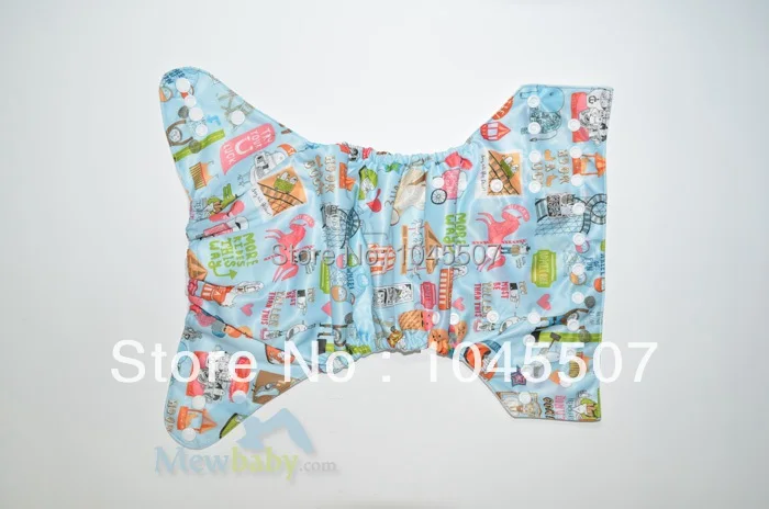 Pleasure Ground Print Cloth Diapers Baby Diapers Washable With One Insert FT66