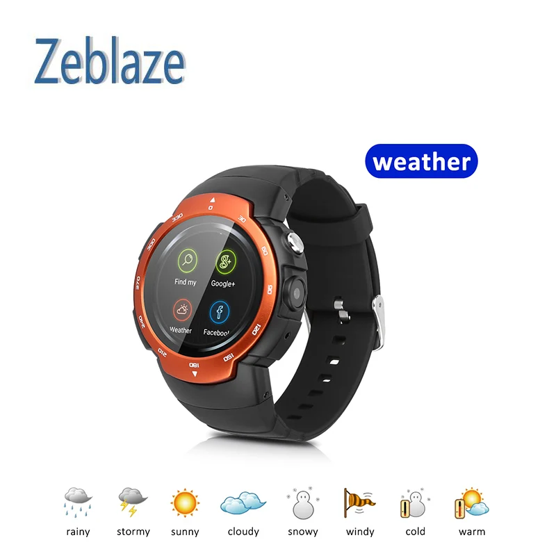 Smart Phone Watch 3G/2G WiFi Zeblaze Blitz Camera/ Browser