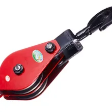 2T 2-3 блок шкива для подъема колес, цепной подъемник для колес, цепной блок подъемного крана, подъемный строп, инструмент для обработки материалов, такелаж