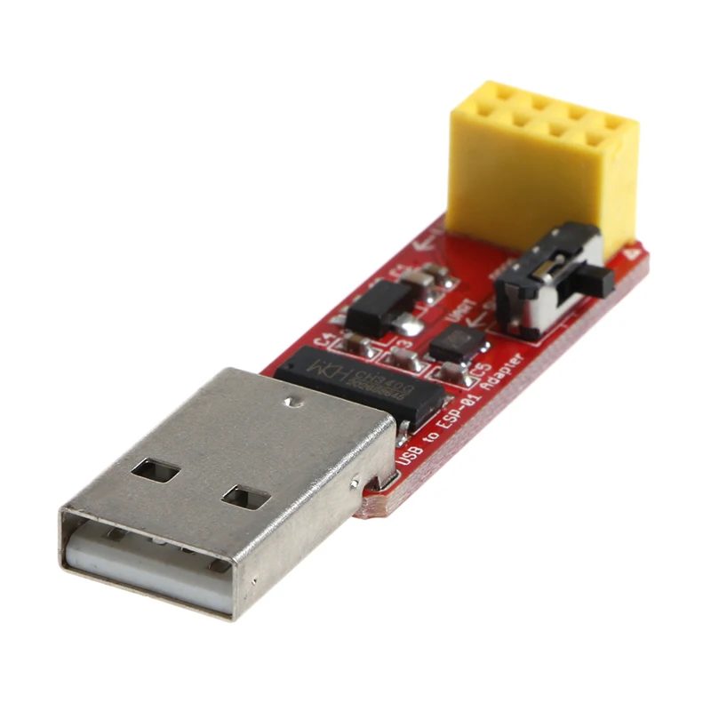 Открытый Смарт USB к ESP8266 ESP-01 Wi-Fi адаптер модуль с CH340G драйвер