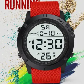 

Luxury Sports Watch Men Analog Digital Military Silicone Army Sport LED Horloges Wrist Watches Men Relogio Masculino Gifts