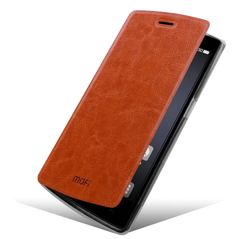 Чехол книжка MOFi для OnePlus One A0001 Стильный флип чехол Plus 5 7 Pro мягкая задняя крышка