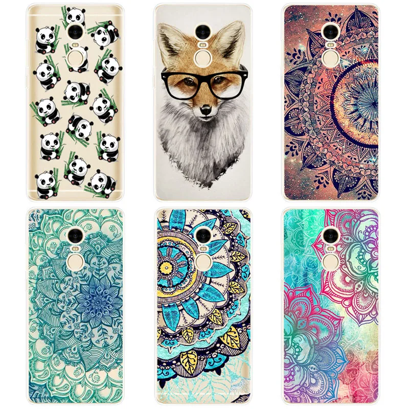 Soft Silicone Cover Case For Xiaomi Redmi Note 4 Global Version case 5.5 inch TPU Back Phone 4X |