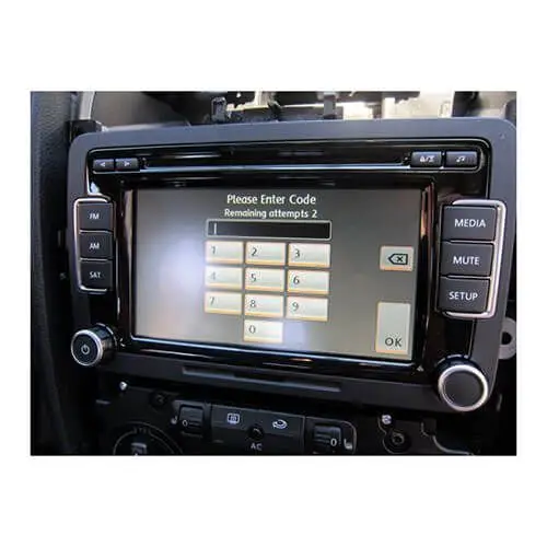 

Car Radio Code Service for Volkswagen Regular Radios without Navigation from Stereo Serial Number