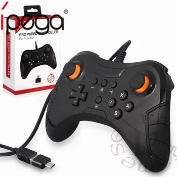 

Pro Wired Controller for Nintend Switch/PS3/PC(Win XP/7/8/10)/Android Smart Devices Gamepad with Type-C Converter Wired Joystick