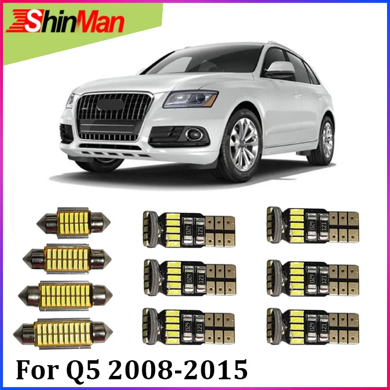 22 шт. Автомобильные светодиодные фары ShinMan для Audi Q5 SQ5 2008-2015 | Автомобили и
