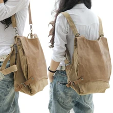 Унисекс Холщовая Сумка на плечо+ рюкзак, школьная сумка, мужские дорожные сумки, рюкзак для ноутбука, студенческий рюкзак, Mochilas Feminina