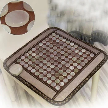 

Free Shipping! Best Quality Natural Tourmaline Mat Jade Health Care Cushion Tourmaline Heat Pad Size 50cmX50cm