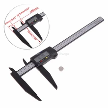 Sale 200MM 8 Inch LCD Digital Vernier Caliper Electronic Carbon Fiber Gauge Micrometer D28 dropshipping