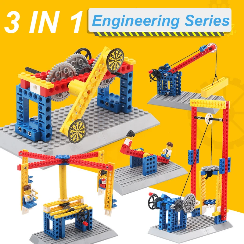 MEOA Building Blocks Compatible LegoINGly Technic 3 In 1 Mechanical
