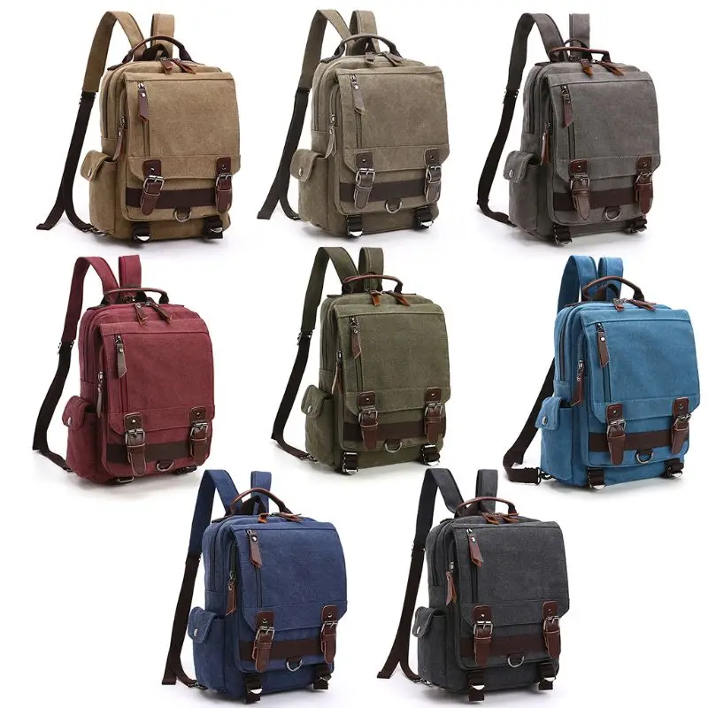 Высокое качество Для мужчин парусиновая мульти-цветная оборка рюкзак через плечо сумка для путешествий Пеший Туризм нагрудный рюкзак
