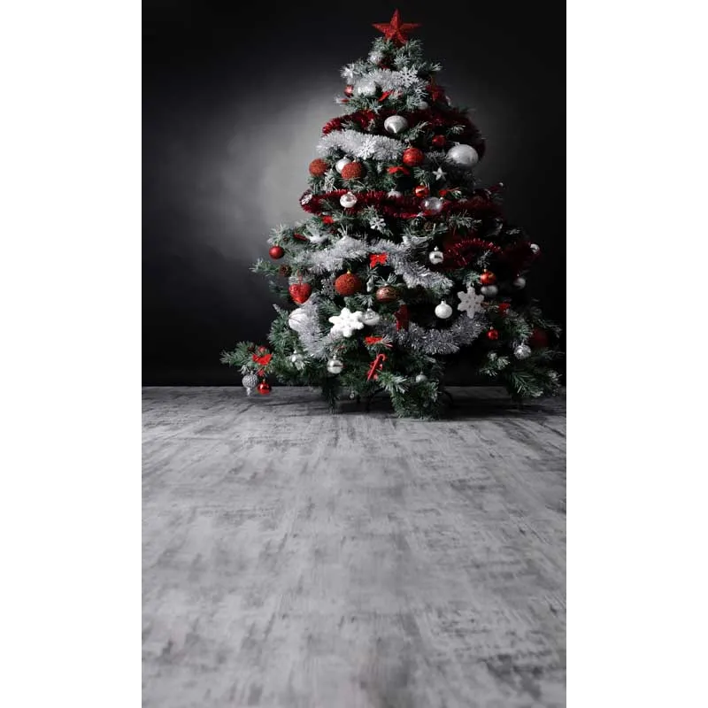 Фон для студийной фотосъемки Рождественская елка огни размытый фон для фотосессии студийная детская фотокамера