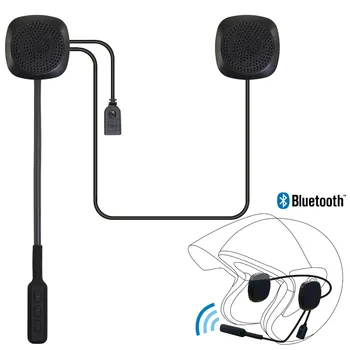 

Motorcycle Bluetooth 4.2 Helmet Headset-Intercom Communication Systems Kit,with Automatic call answering switch