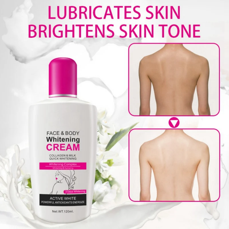 

New Arrival Whitening Body Milk Moisturizing Whitening Body Lotion Skin Care Underarm Black Removal Cream