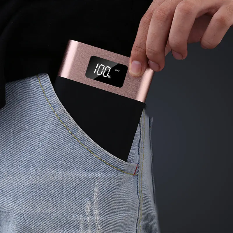 Power Bank 20000mah Dual USB 18650 External Battery Pack Outdoor 20000mah Power Bank Universal Portable Charger For Smart Phones