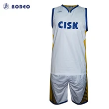 BK009 Rodeo сублимационная Мужская, женская, детская сухая посадка баскетбольная форма индивидуальный дизайн полный размер OEM логотипы, номера имен