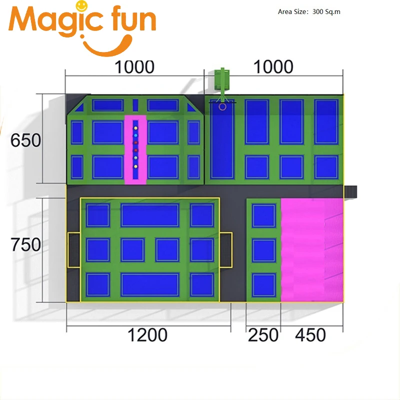 Рисунок 3 - Настенный батут MAGICFUN и наружное