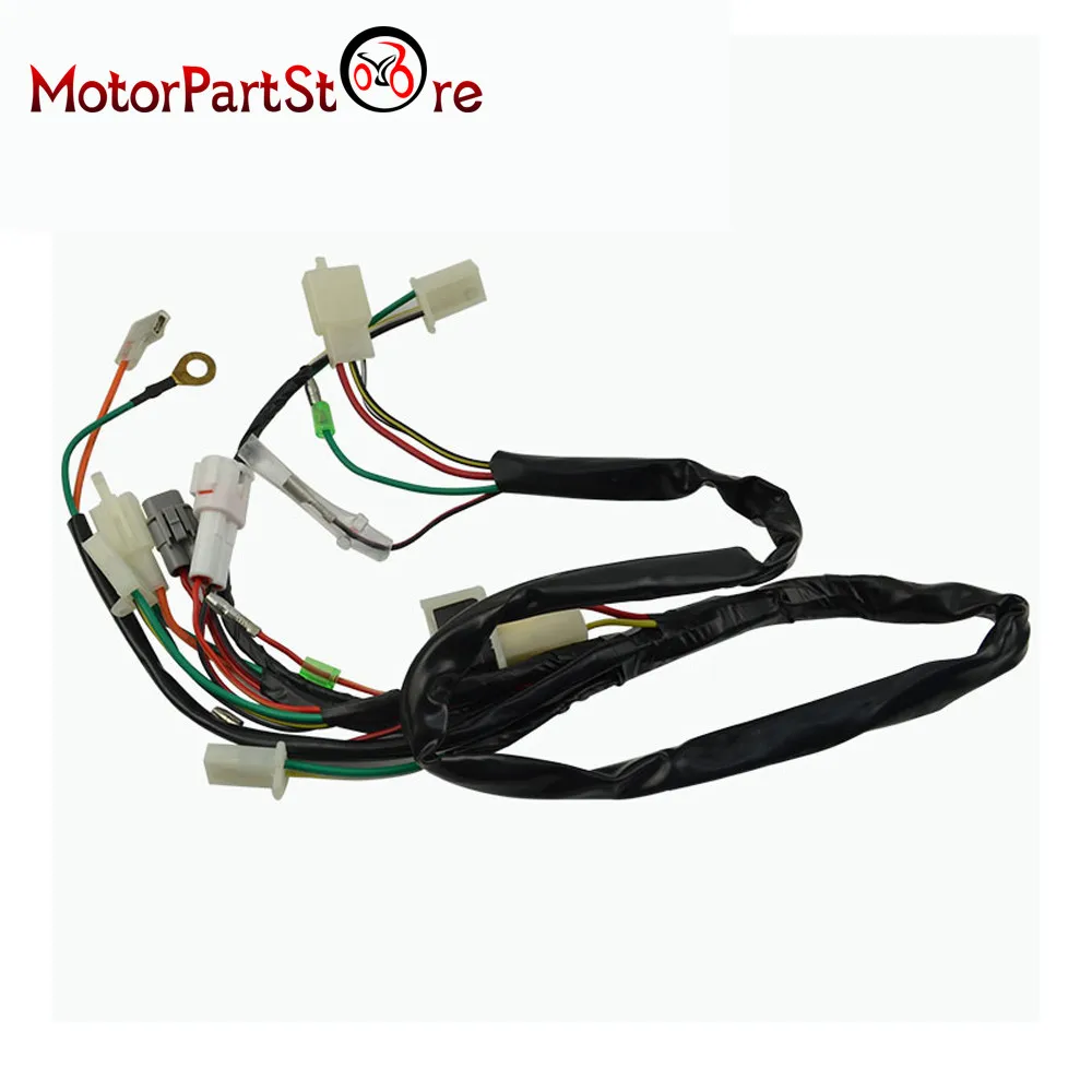 Aliexpress.com : Buy Electrical Main Wiring Harness Wire Loom Plus Connectors for Yamaha PW50 PW 50 2 stroke 50cc D20 from Reliable pw 50 yamaha suppliers ...