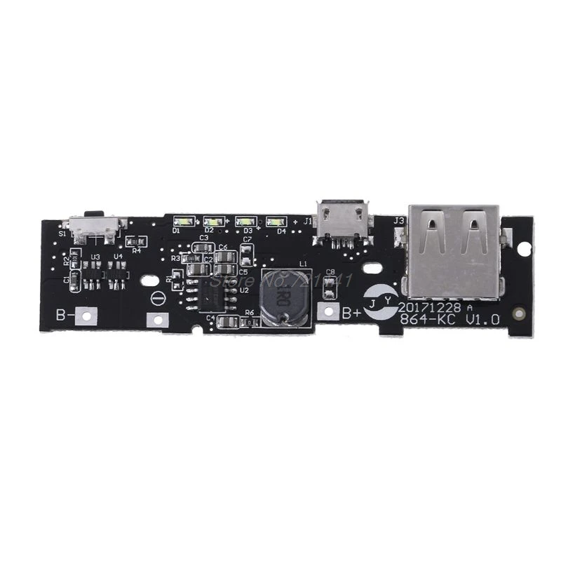 

5V 2.1A Power Bank Charger Module Charging Board PCB DIY Lithium Battery For Xiaomi Oct18